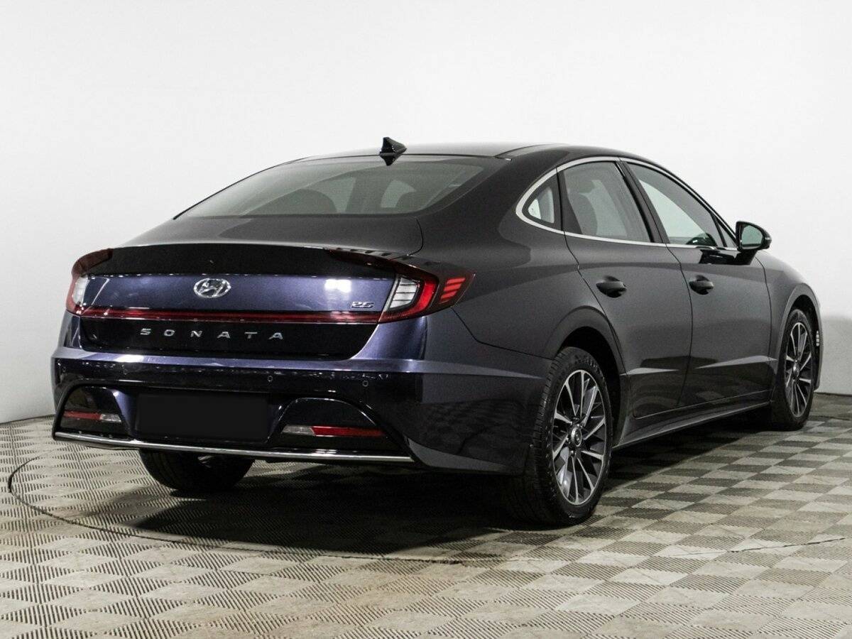Hyundai Sonata 2019 года с пробегом. Фото: #4