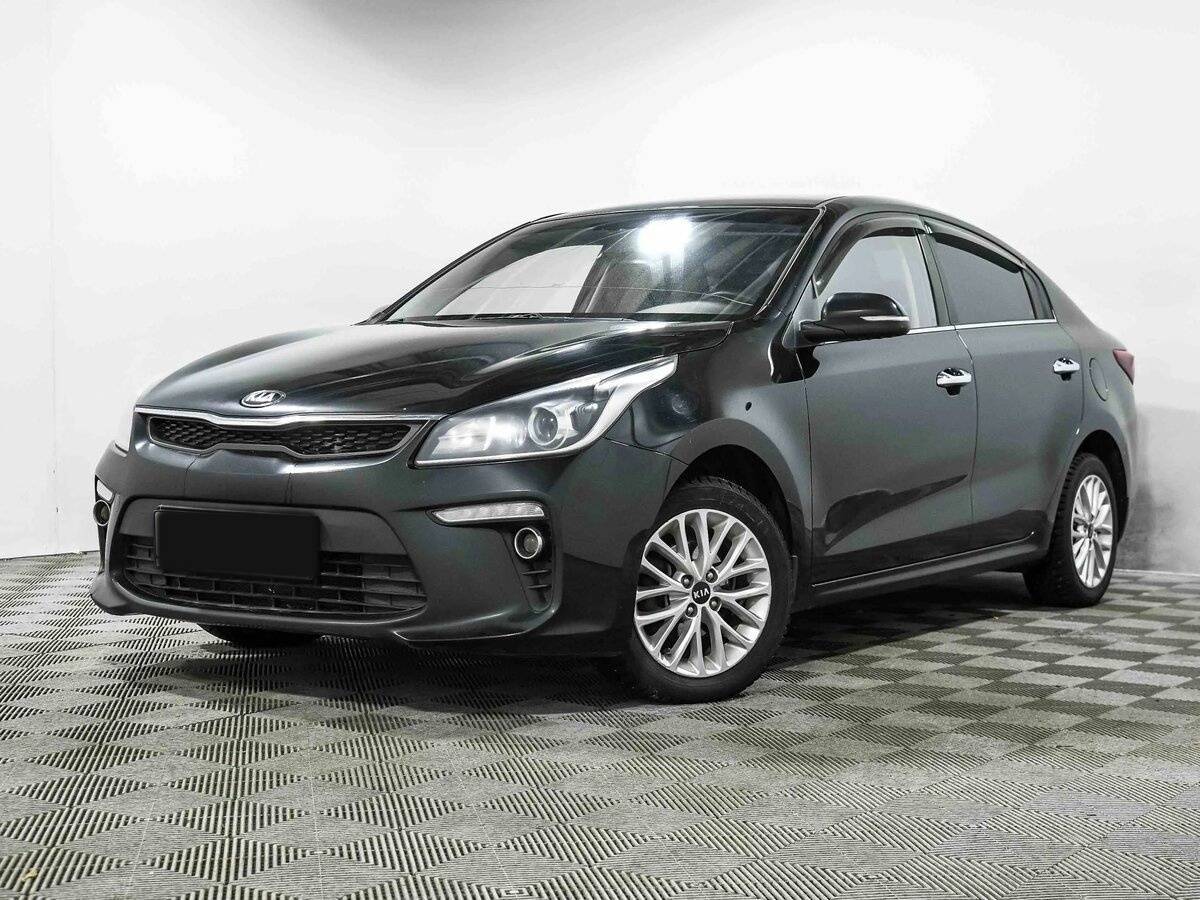 Kia Rio 2018 года с пробегом. Посмотреть фото