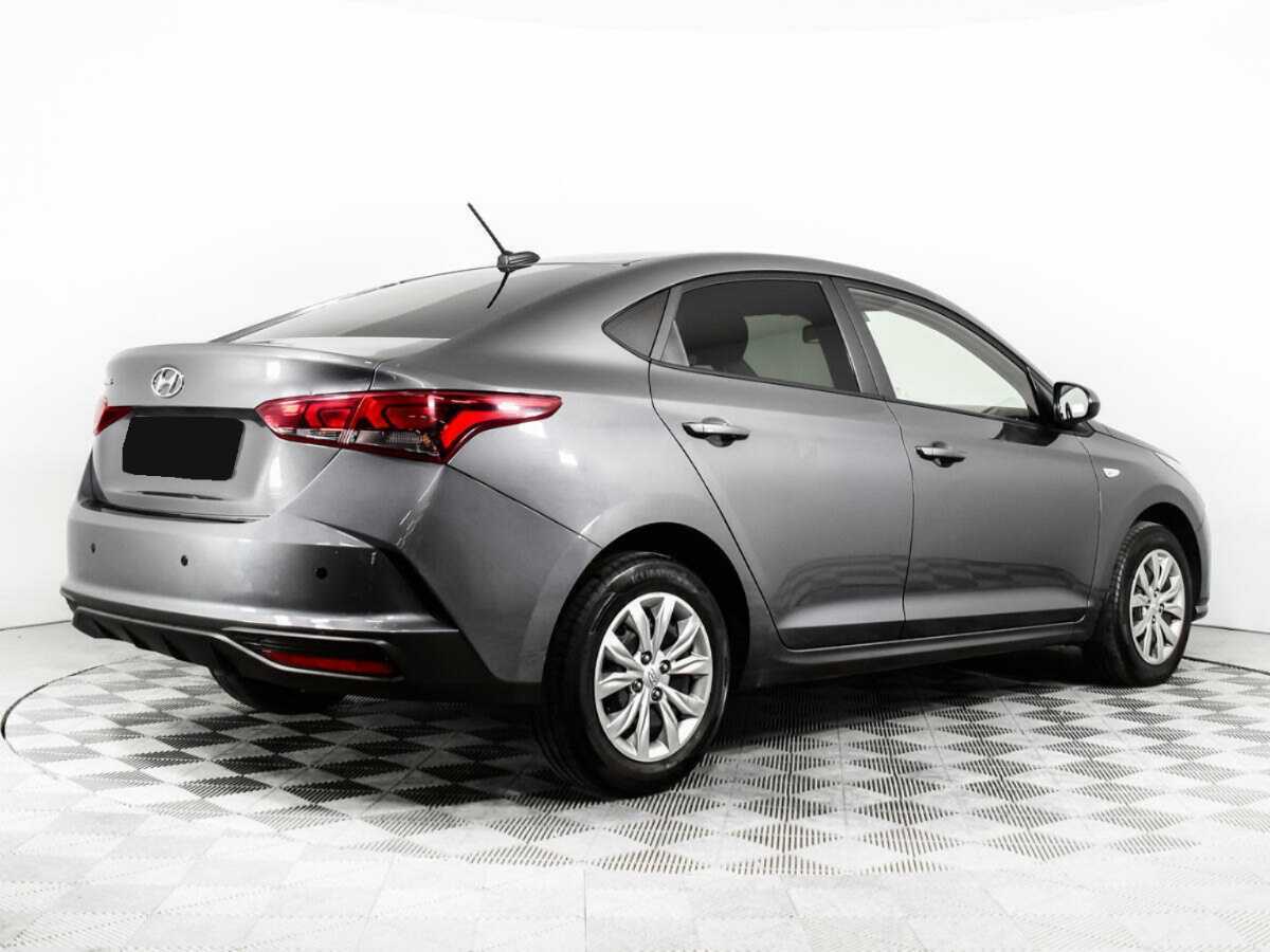 Hyundai Solaris 2021 года с пробегом. Фото: #4