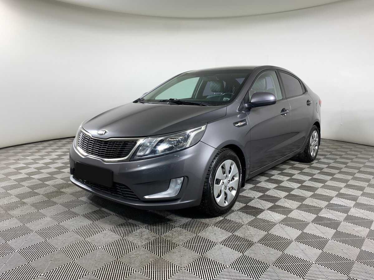 Kia Rio 2014 года с пробегом. Посмотреть фото