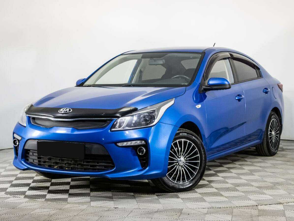 Kia Rio 2017 года с пробегом. Посмотреть фото