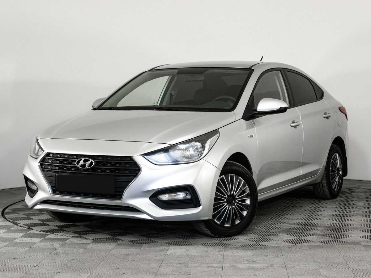 Hyundai Solaris 2018 года с пробегом. Посмотреть фото