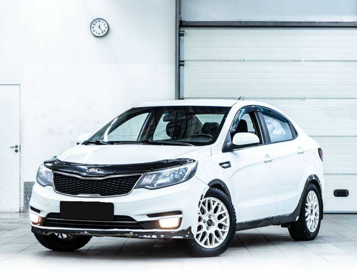 Kia Rio 2016 года с пробегом. Посмотреть фото