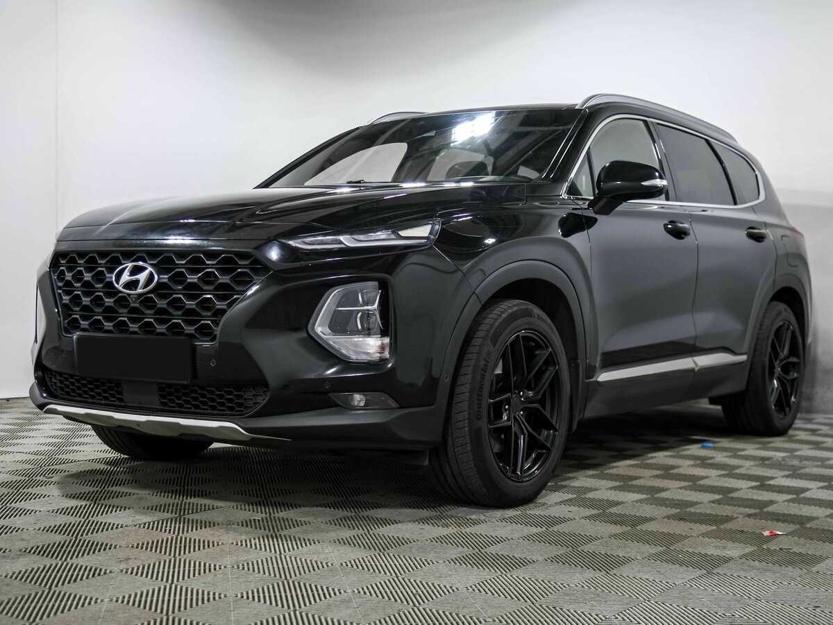 Hyundai Santa Fe 2019 года с пробегом. Посмотреть фото