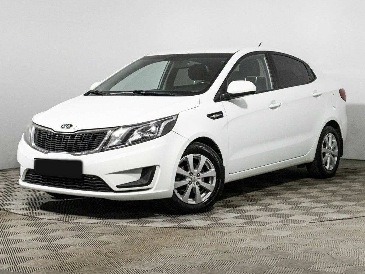 Kia Rio 2014 года с пробегом. Посмотреть фото