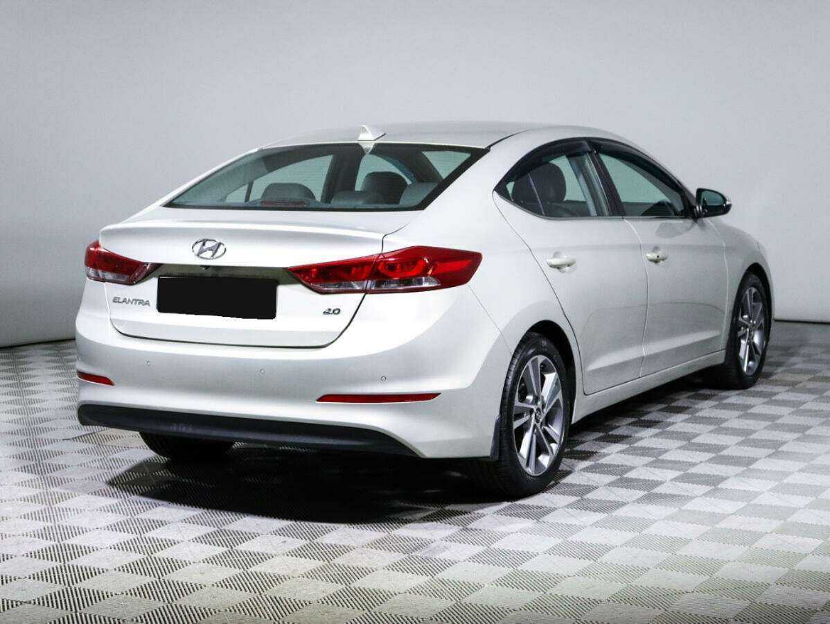 Hyundai Elantra 2018 года с пробегом. Фото: #3