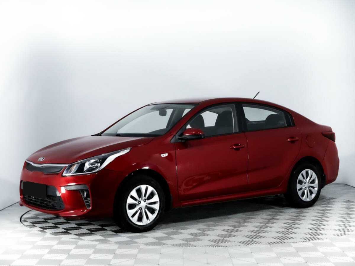 Kia Rio 2018 года с пробегом. Посмотреть фото