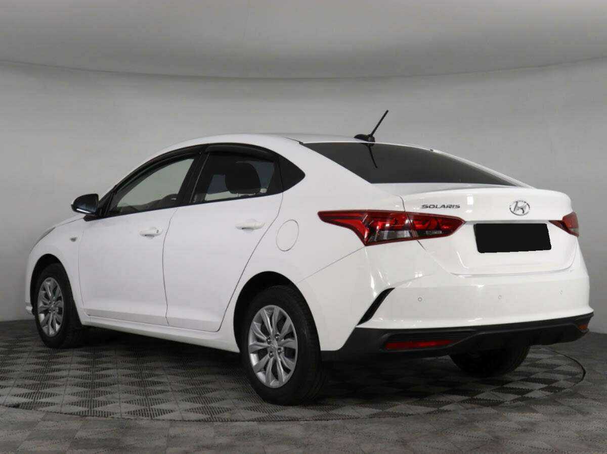 Hyundai Solaris 2021 года с пробегом. Фото: #6