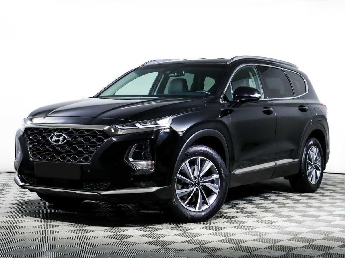 Hyundai Santa Fe 2019 года с пробегом. Посмотреть фото