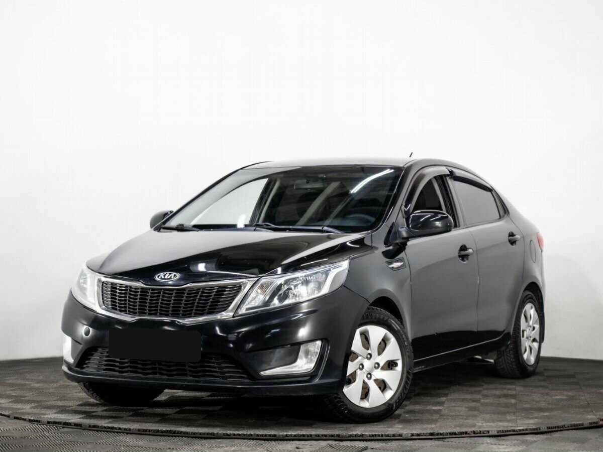 Kia Rio 2013 года с пробегом. Посмотреть фото