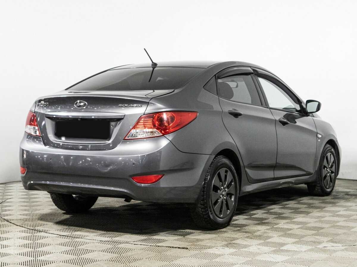 Hyundai Solaris 2013 года с пробегом. Фото: #4