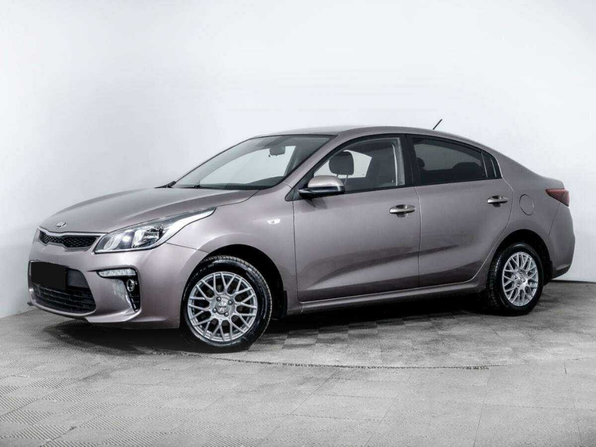 Kia Rio 2018 года с пробегом. Посмотреть фото