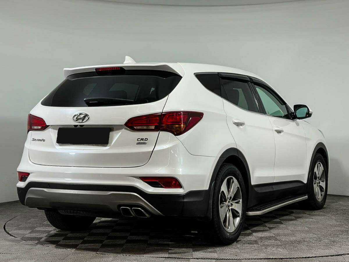 Hyundai Santa Fe 2017 года с пробегом. Фото: #4