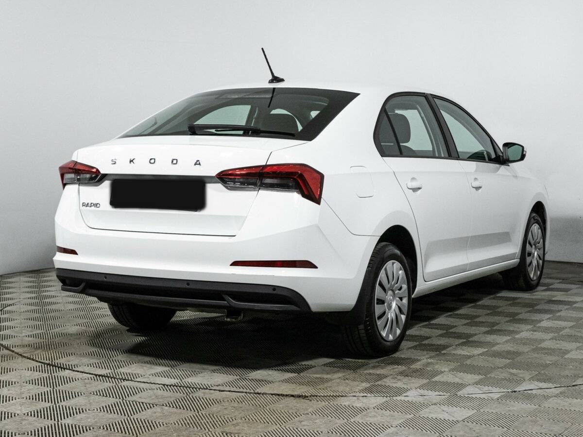 Skoda Rapid 2022 года с пробегом. Фото: #4