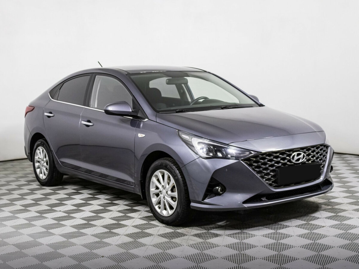 Hyundai Solaris 2021 года с пробегом. Фото: #2