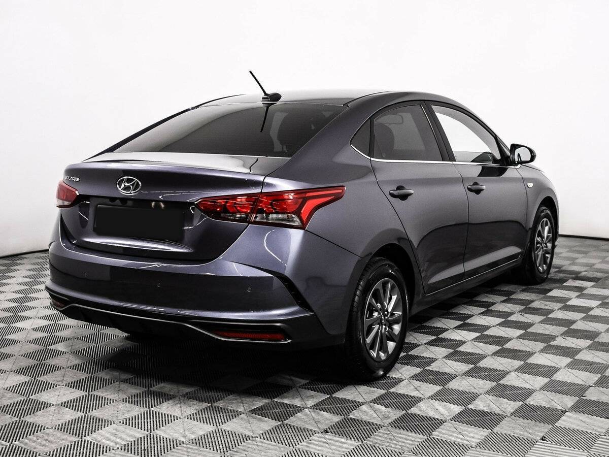 Hyundai Solaris 2021 года с пробегом. Фото: #4