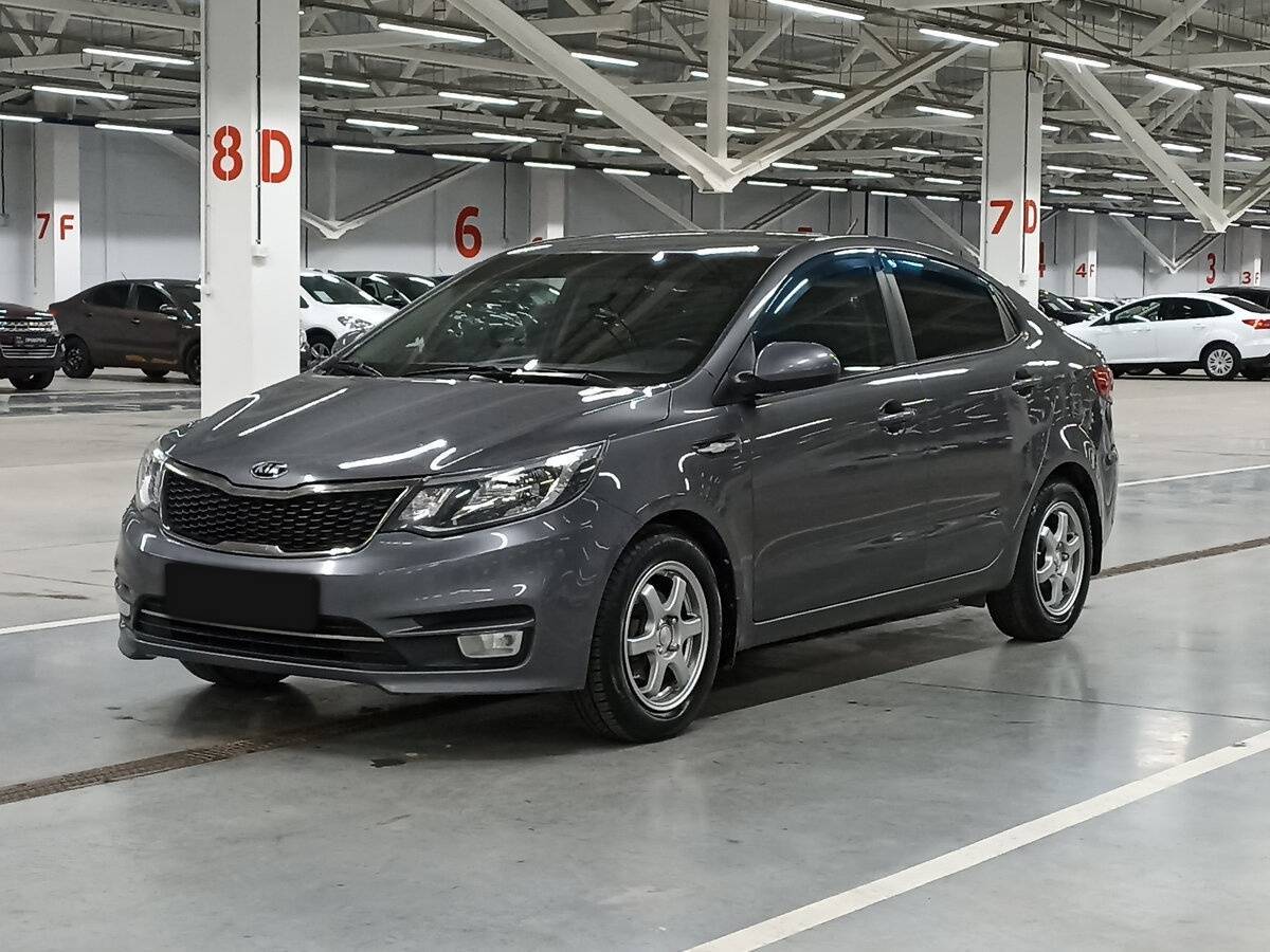 Kia Rio 2016 года с пробегом. Посмотреть фото