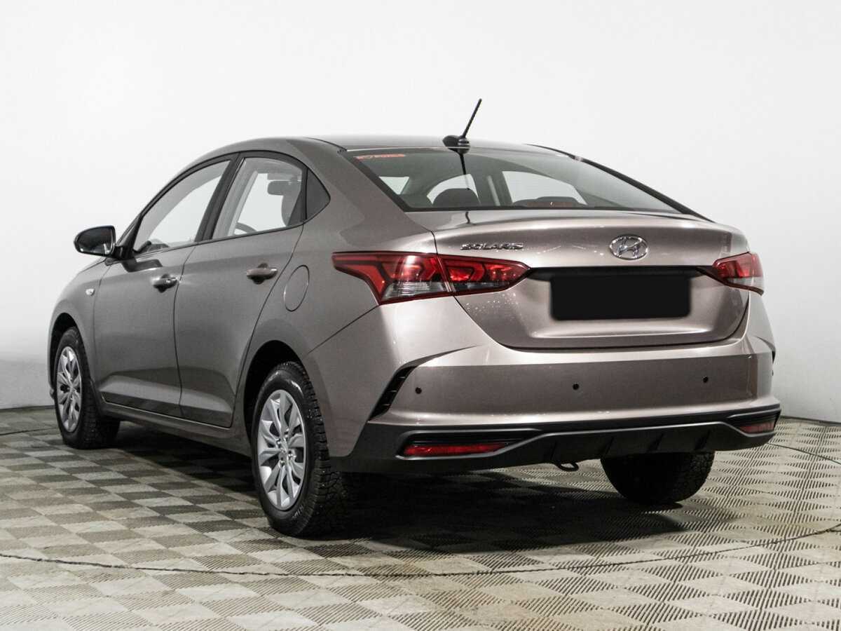 Hyundai Solaris 2021 года с пробегом. Фото: #6