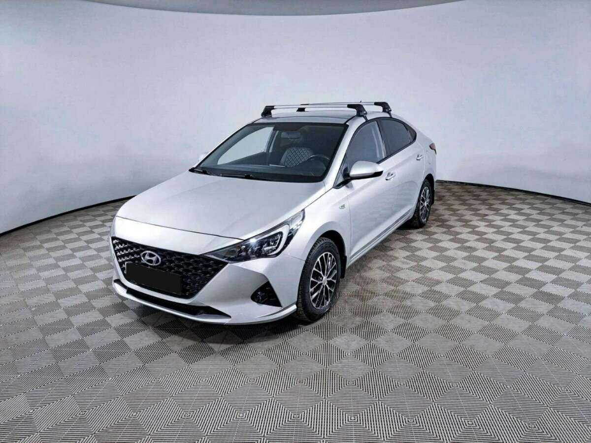 Hyundai Solaris 2021 года с пробегом. Посмотреть фото