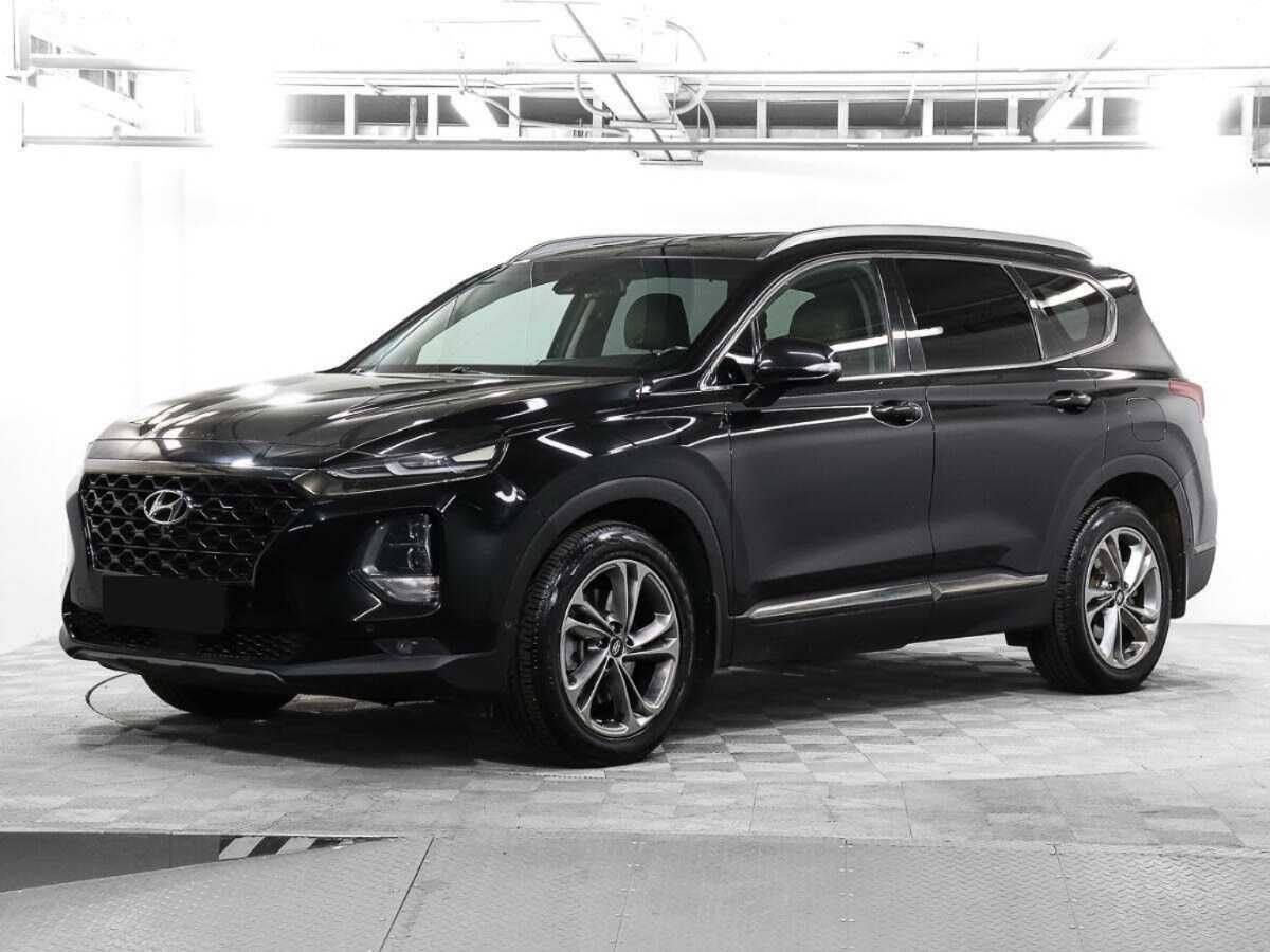 Hyundai Santa Fe 2019 года с пробегом. Посмотреть фото