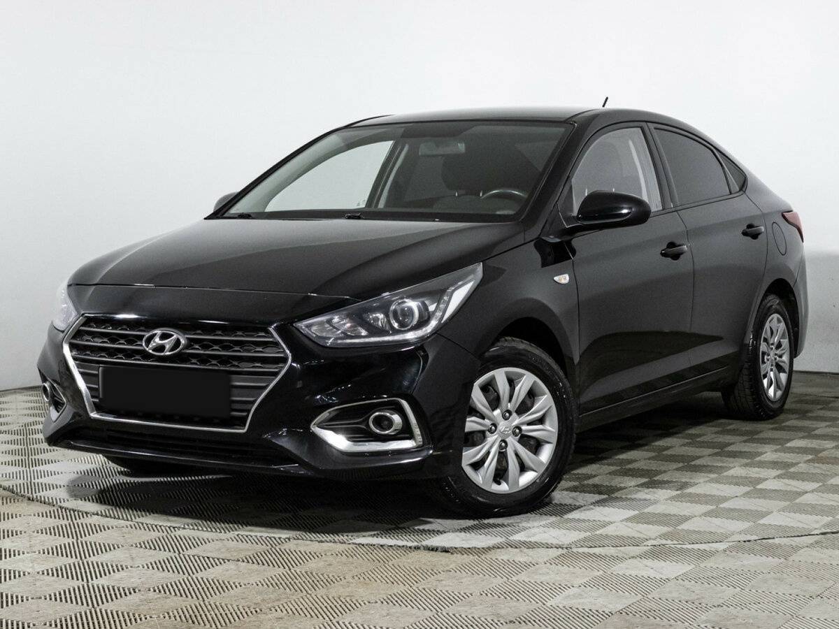 Hyundai Solaris 2020 года с пробегом. Посмотреть фото