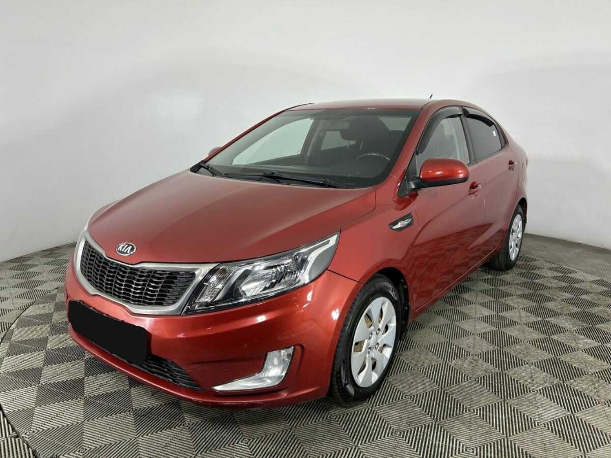 Kia Rio 2014 года с пробегом. Посмотреть фото