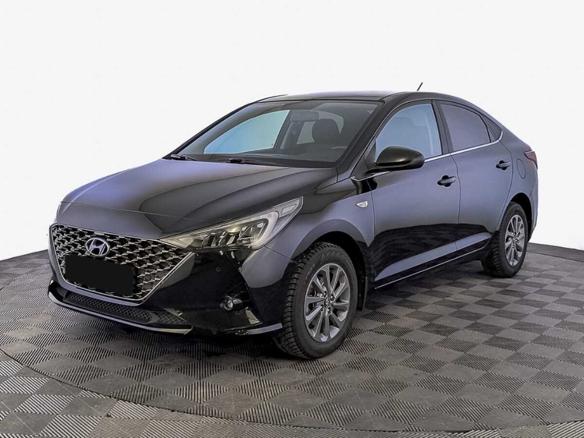Hyundai Solaris 2021 года с пробегом. Посмотреть фото