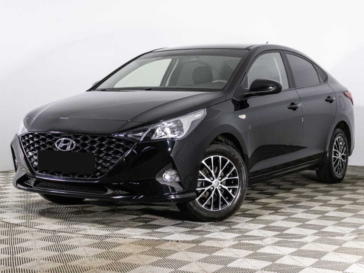 Hyundai Solaris 2021 года с пробегом. Посмотреть фото