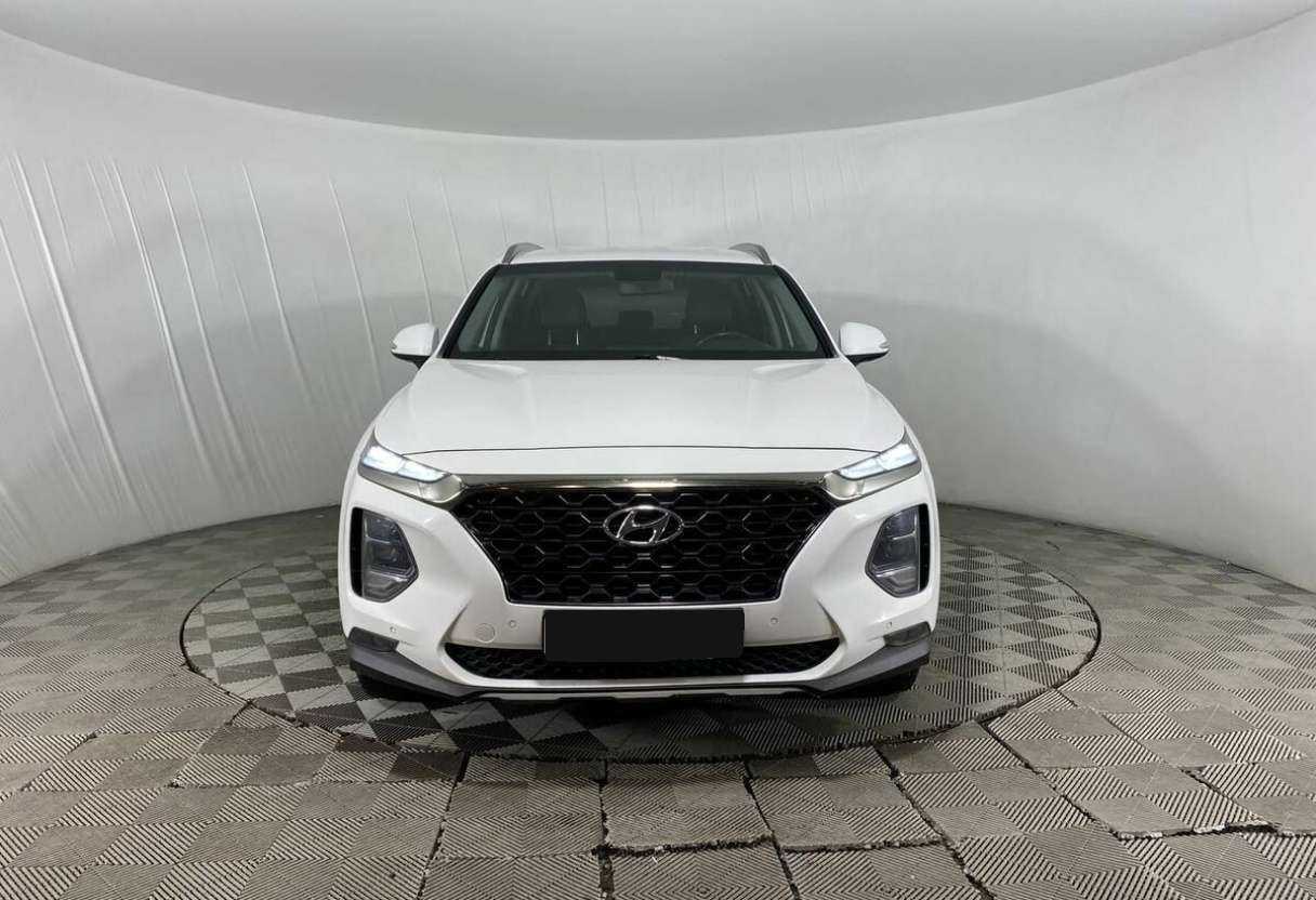 Hyundai Santa Fe 2019 года с пробегом. Фото: #1