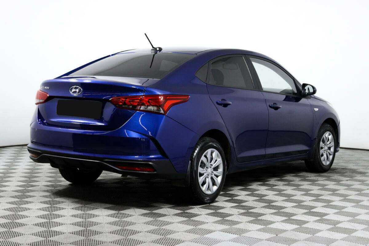 Hyundai Solaris 2021 года с пробегом. Фото: #4