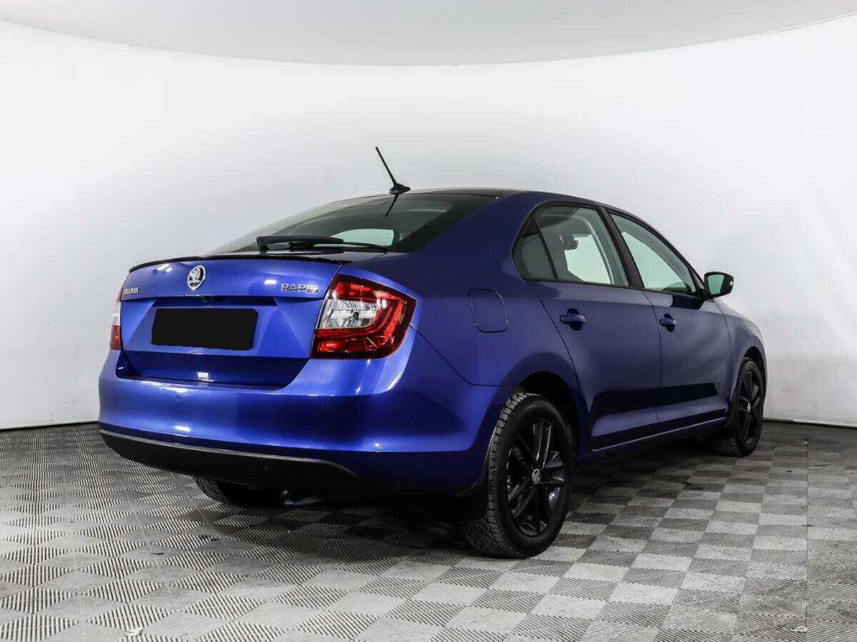 Б/У Шкода Рапид 2019 года. Фото: #4