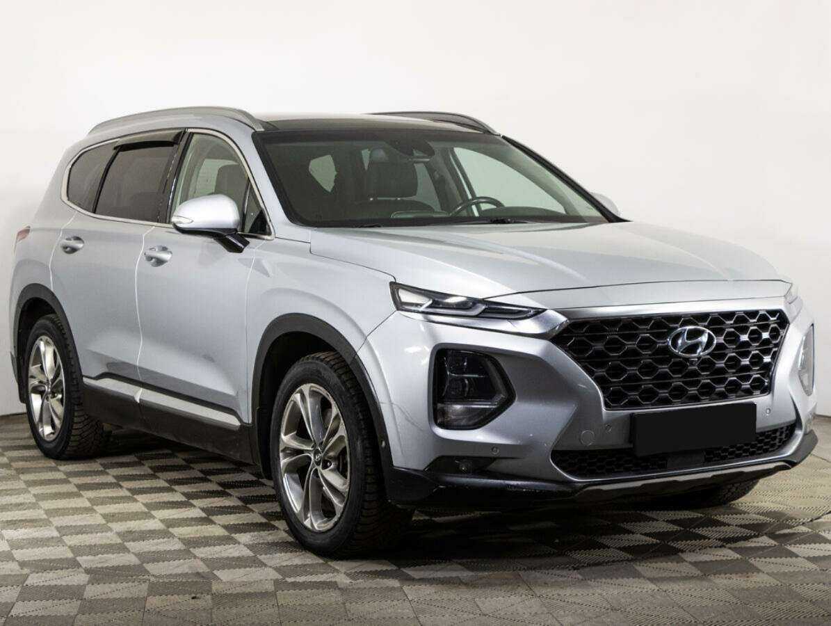 Hyundai Santa Fe 2019 года с пробегом. Фото: #2