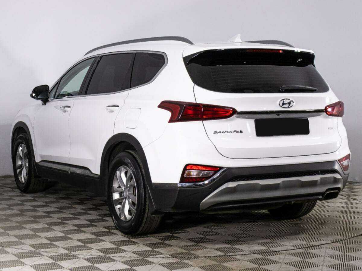 Hyundai Santa Fe 2019 года с пробегом. Фото: #9
