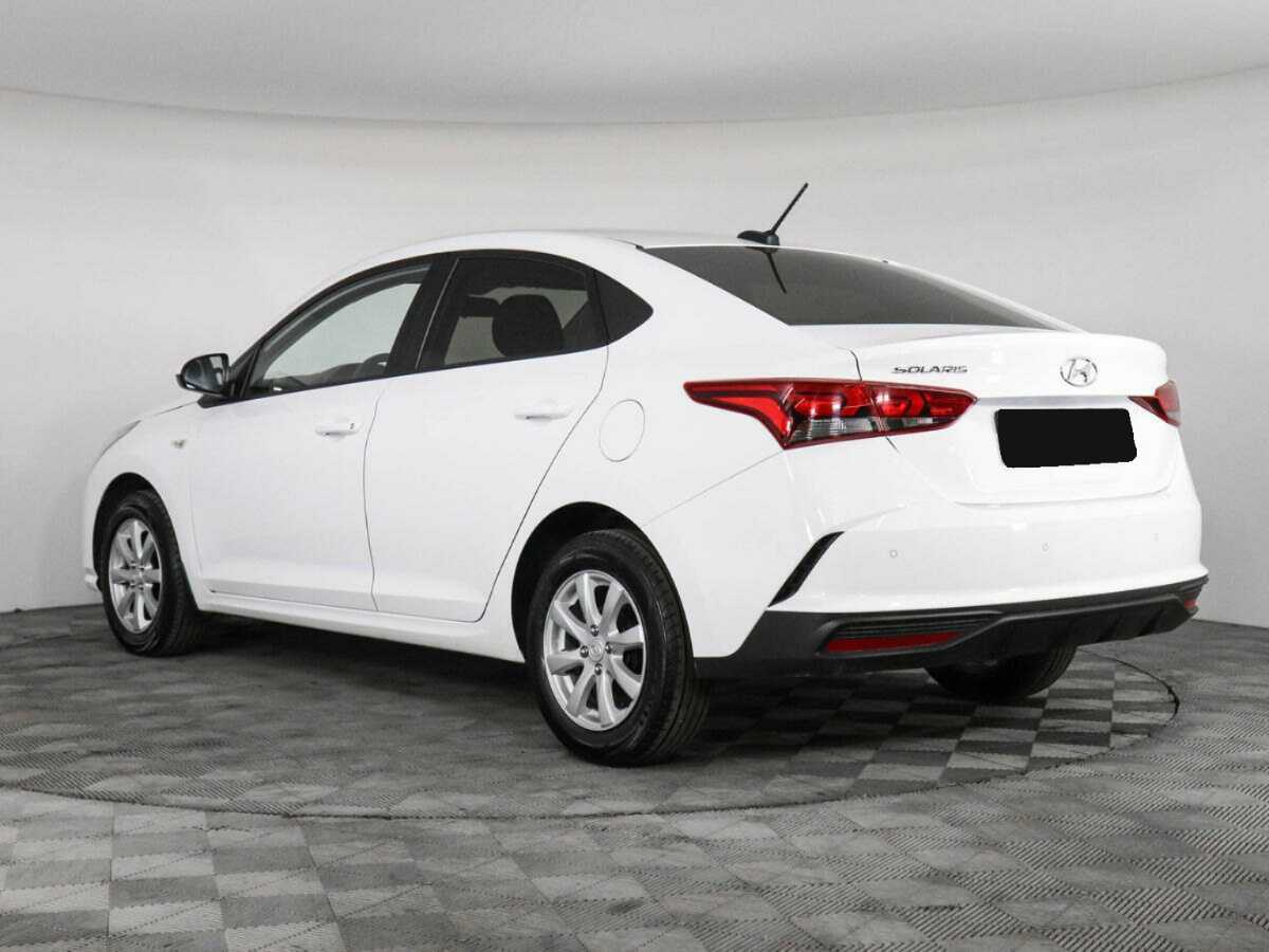 Hyundai Solaris 2021 года с пробегом. Фото: #6