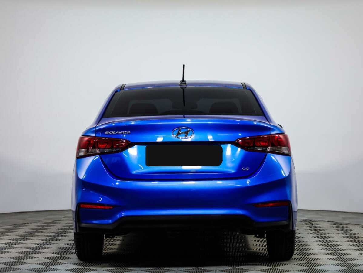 Б/У Хендай Солярис 2019 года. Фото: #4