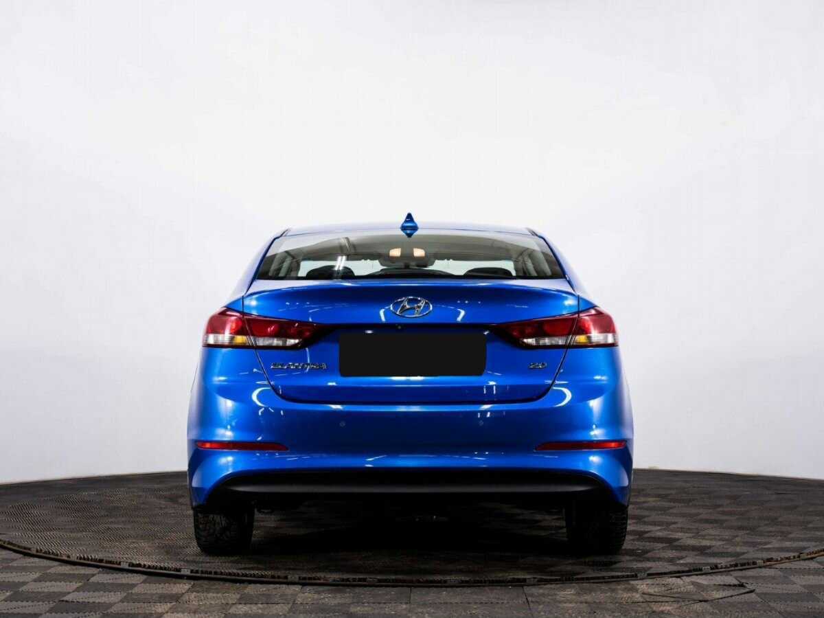 Б/У Хендай Елантра 2017 года. Фото: #4