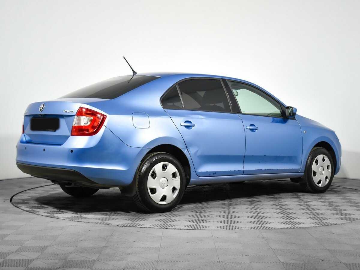 Б/У Шкода Рапид 2014 года. Фото: #4