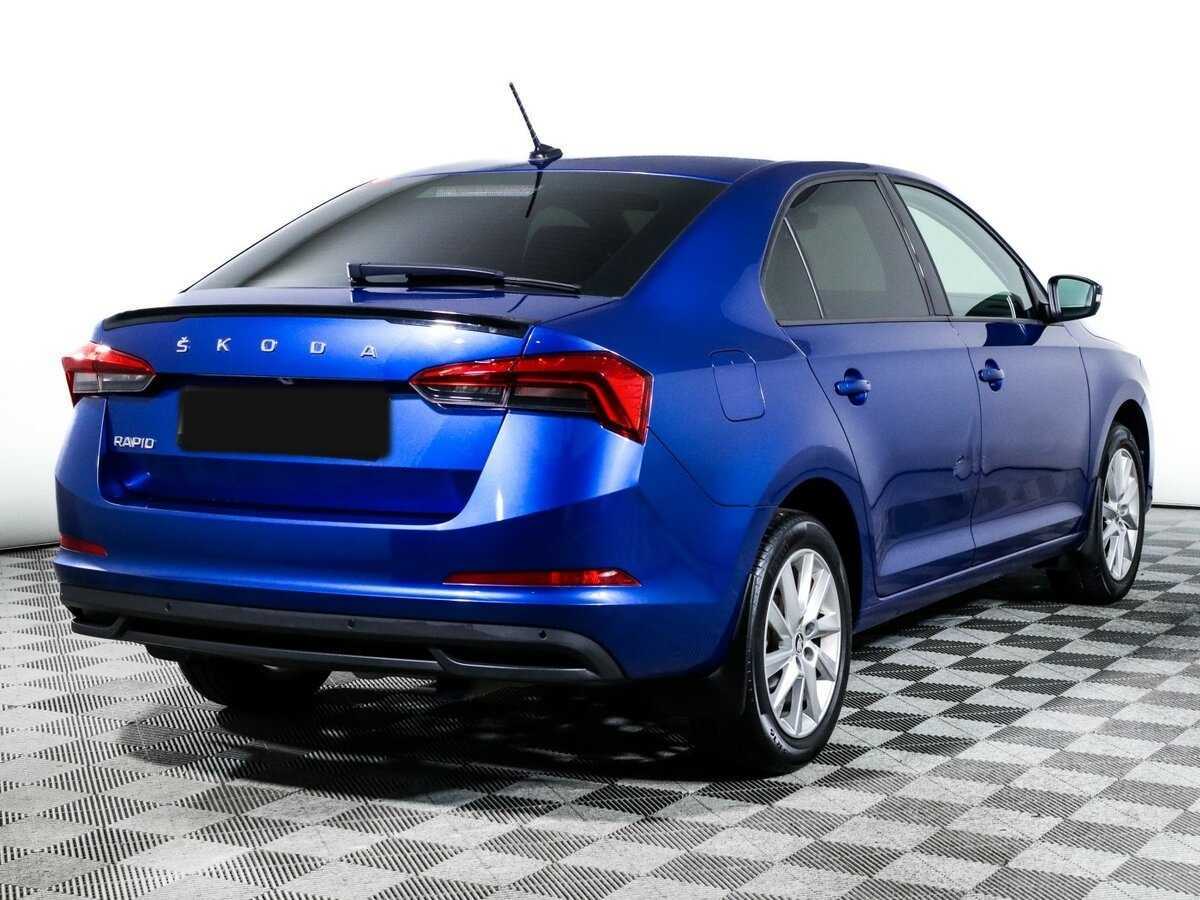 Б/У Шкода Рапид 2021 года. Фото: #4