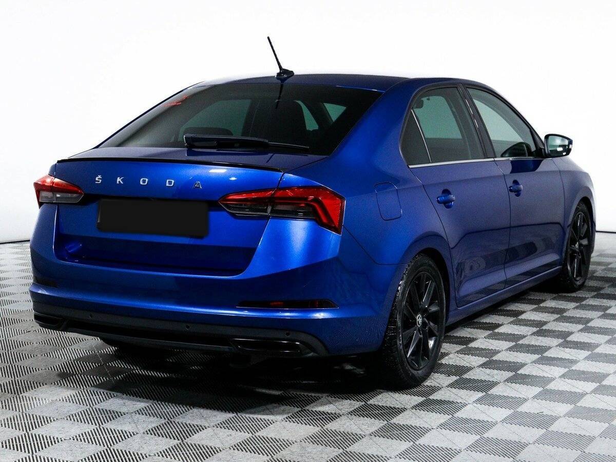 Б/У Шкода Рапид 2021 года. Фото: #4