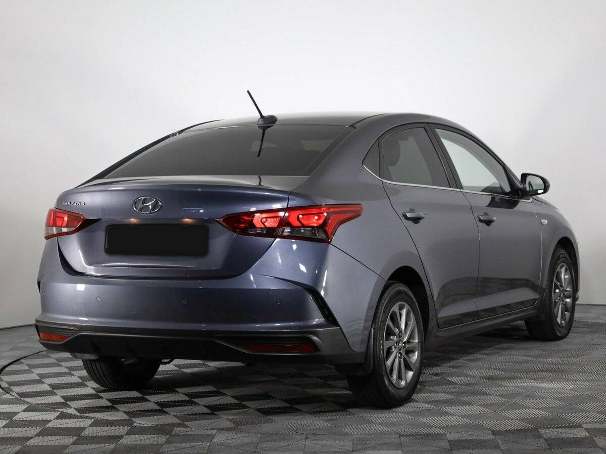 Б/У Хендай Солярис 2021 года. Фото: #4