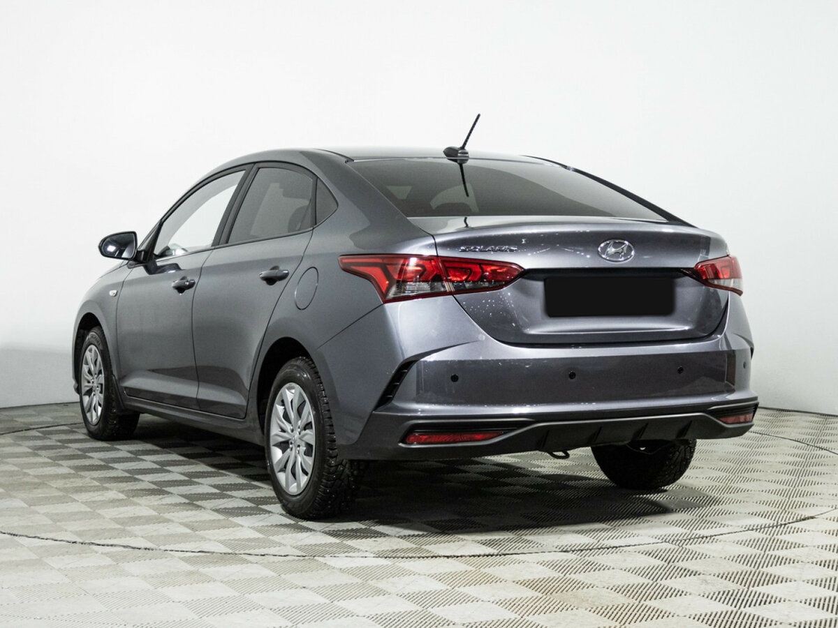 Hyundai Solaris 2021 года с пробегом. Фото: #6